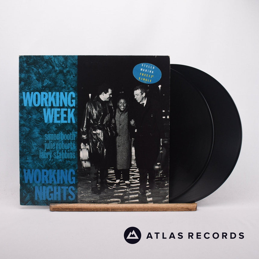 Working Week Working Nights LP + 12" Vinyl Record - Front Cover & Record