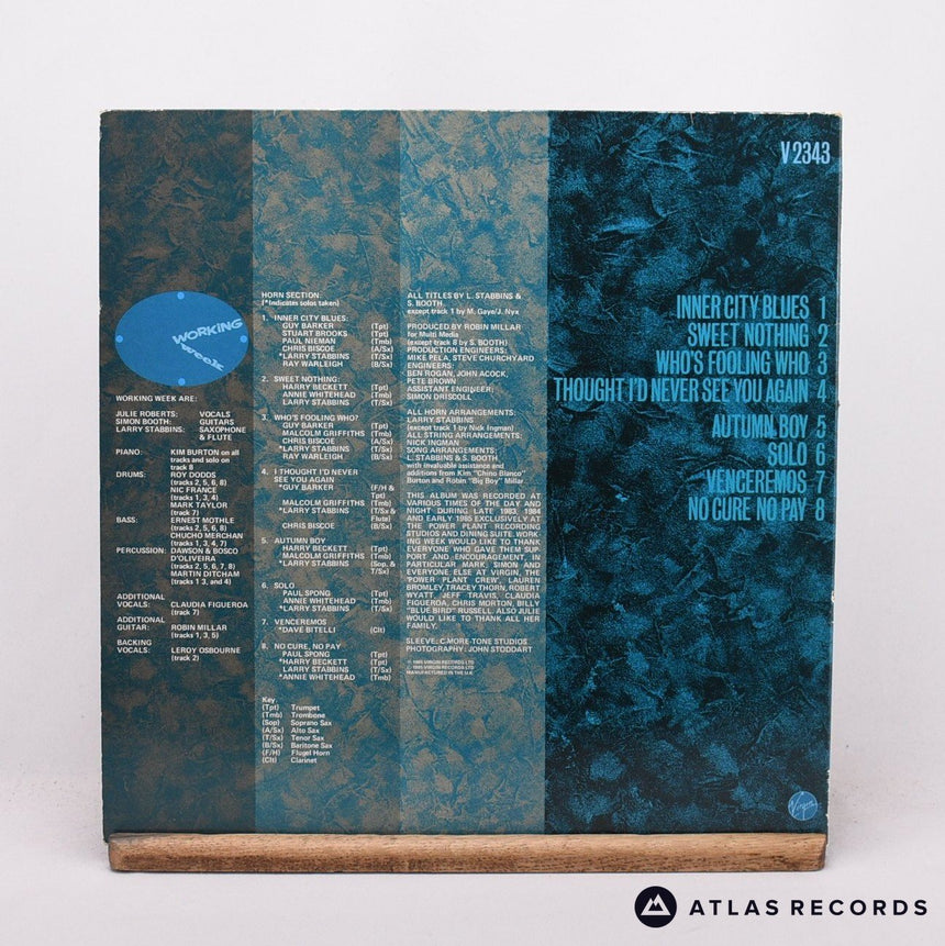 Working Week - Working Nights - Gatefold LP + 12" Vinyl Record - EX/EX
