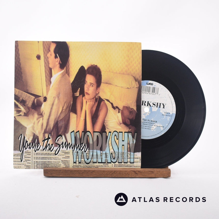 Workshy You're The Summer 7" Vinyl Record - Front Cover & Record