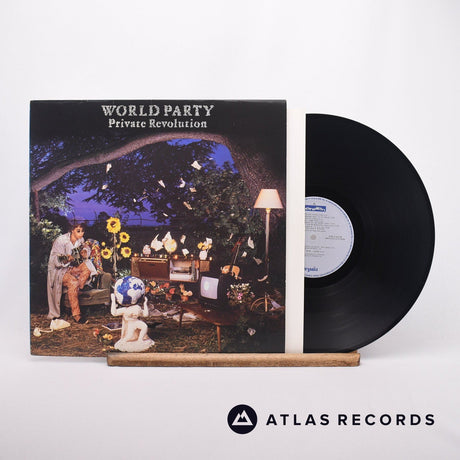 World Party Private Revolution LP Vinyl Record - Front Cover & Record