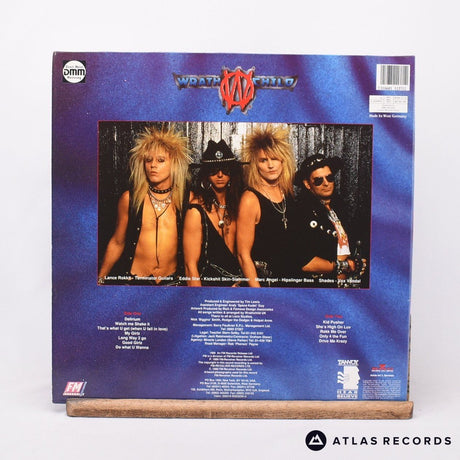 Wrathchild - Delirium - Signed Poster Gatefold LP Vinyl Record - EX/EX