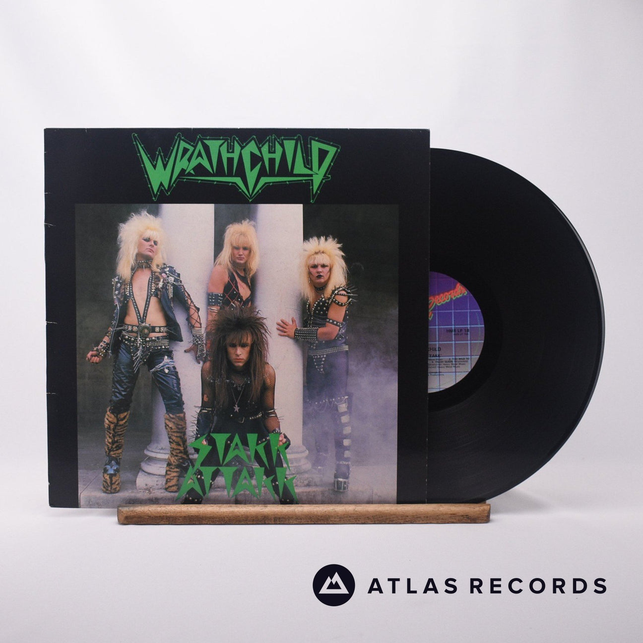 Wrathchild Stakk Attakk LP Vinyl Record - Front Cover & Record