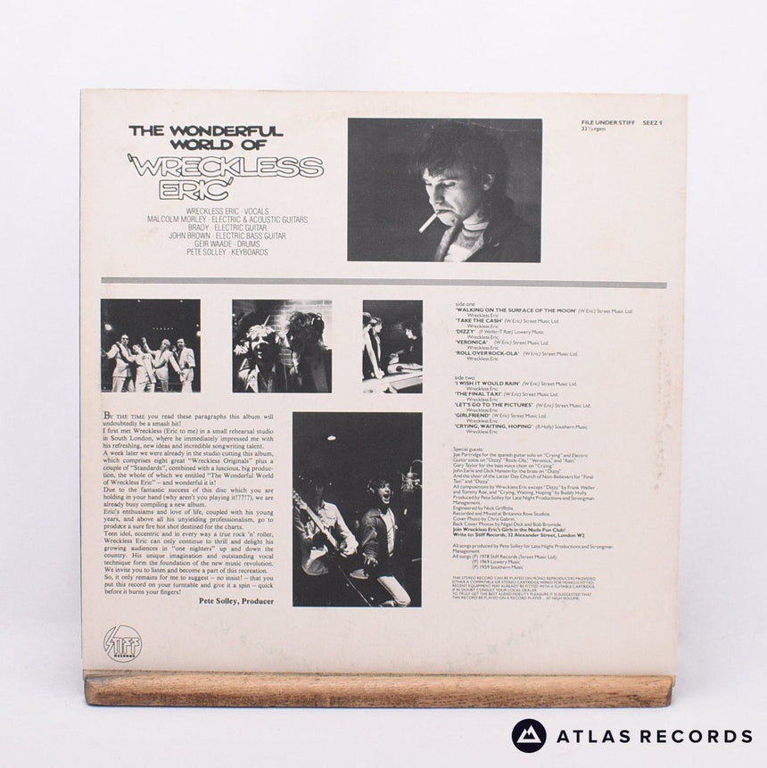 Wreckless Eric - The Wonderful World Of Wreckless Eric - LP Vinyl Record