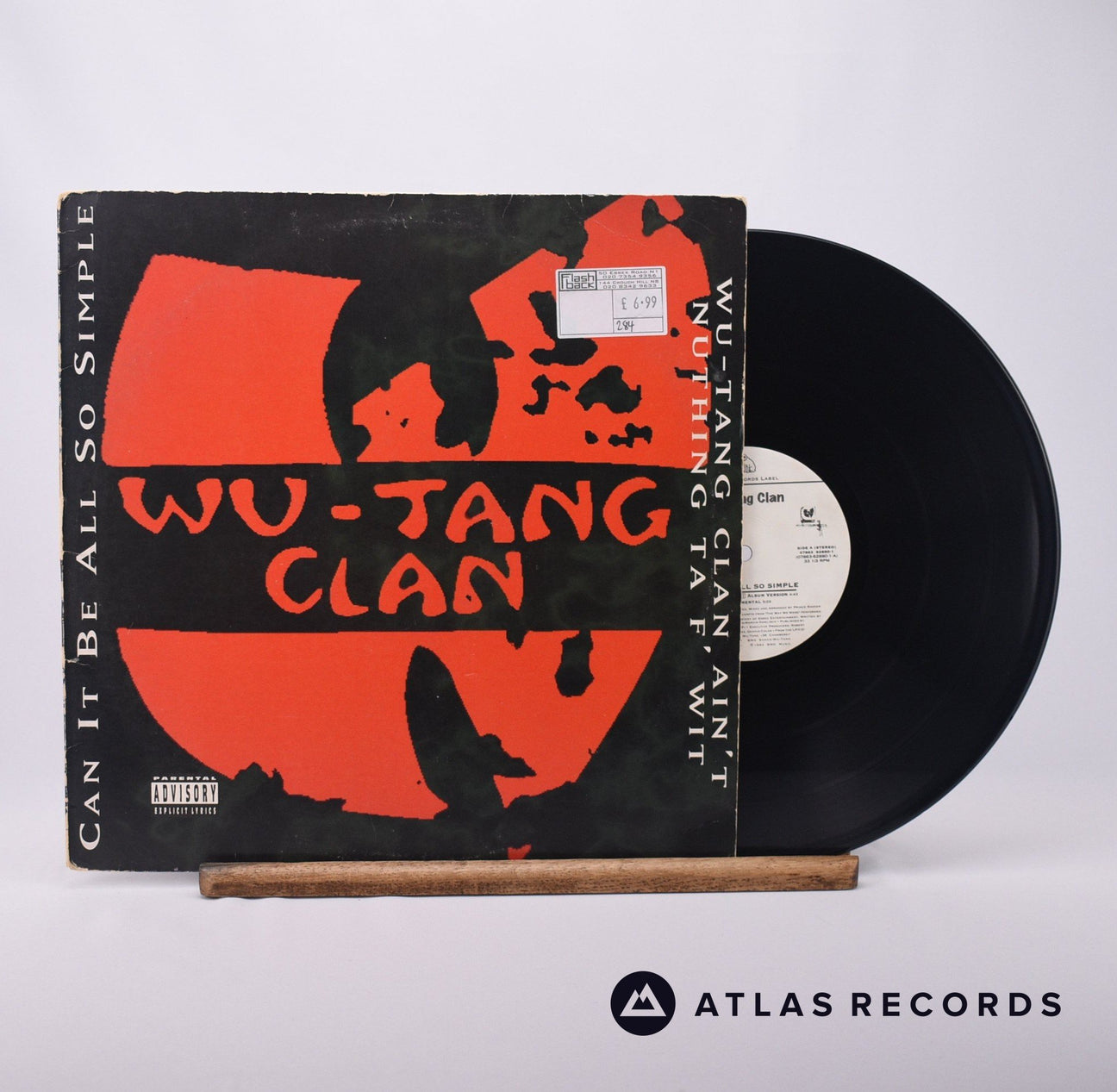 Wu-Tang Clan Can It Be All So Simple 12" Vinyl Record - Front Cover & Record