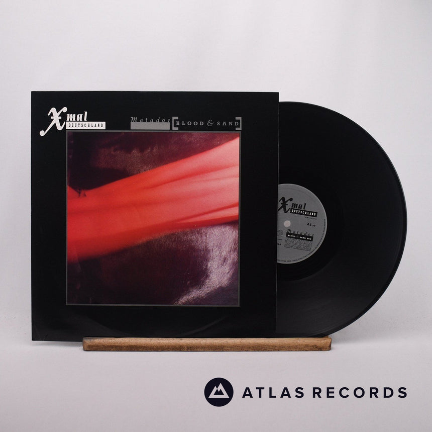 X Mal Deutschland Matador [Blood & Sand] 12" Vinyl Record - Front Cover & Record