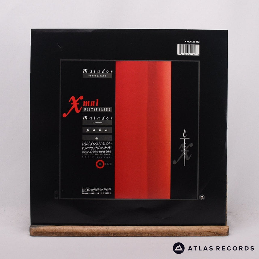 X Mal Deutschland - Matador [Blood & Sand] - A//5 B//4 12" Vinyl Record - EX/NM