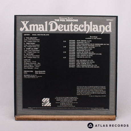 X Mal Deutschland - The Peel Sessions - Textured Sleeve 12" Vinyl Record - EX/EX