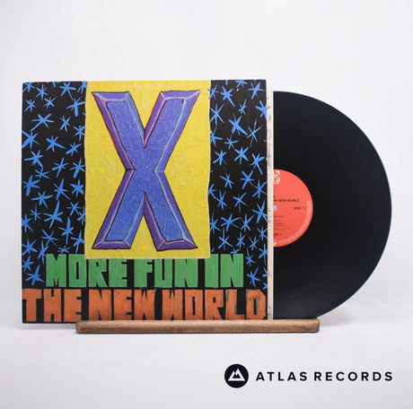 X More Fun In The New World LP Vinyl Record - Front Cover & Record
