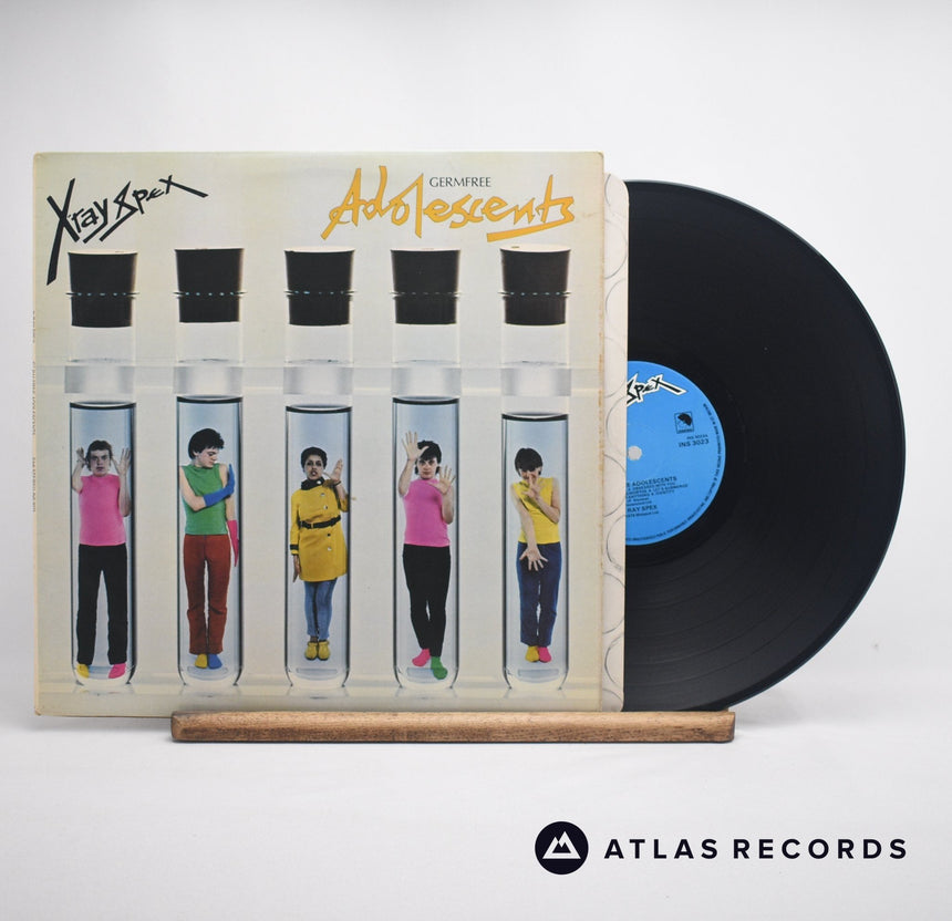 X-Ray Spex Germfree Adolescents LP Vinyl Record - Front Cover & Record