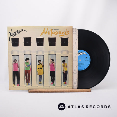 X-Ray Spex Germfree Adolescents LP Vinyl Record - Front Cover & Record