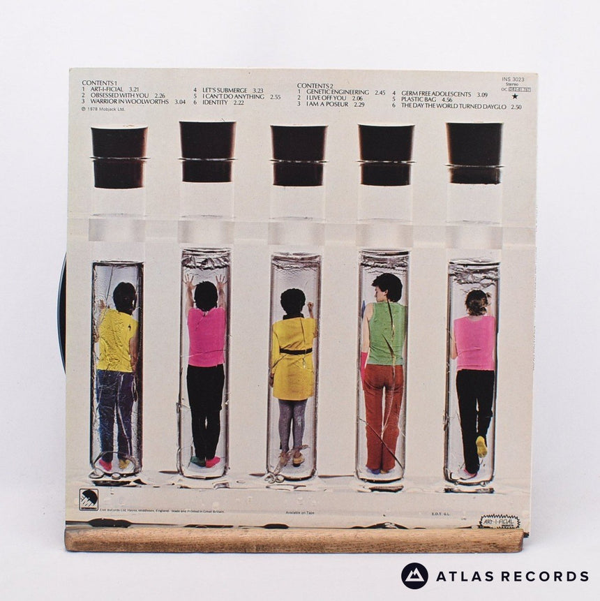 X-Ray Spex - Germfree Adolescents - A-2 B-2 LP Vinyl Record - VG/EX