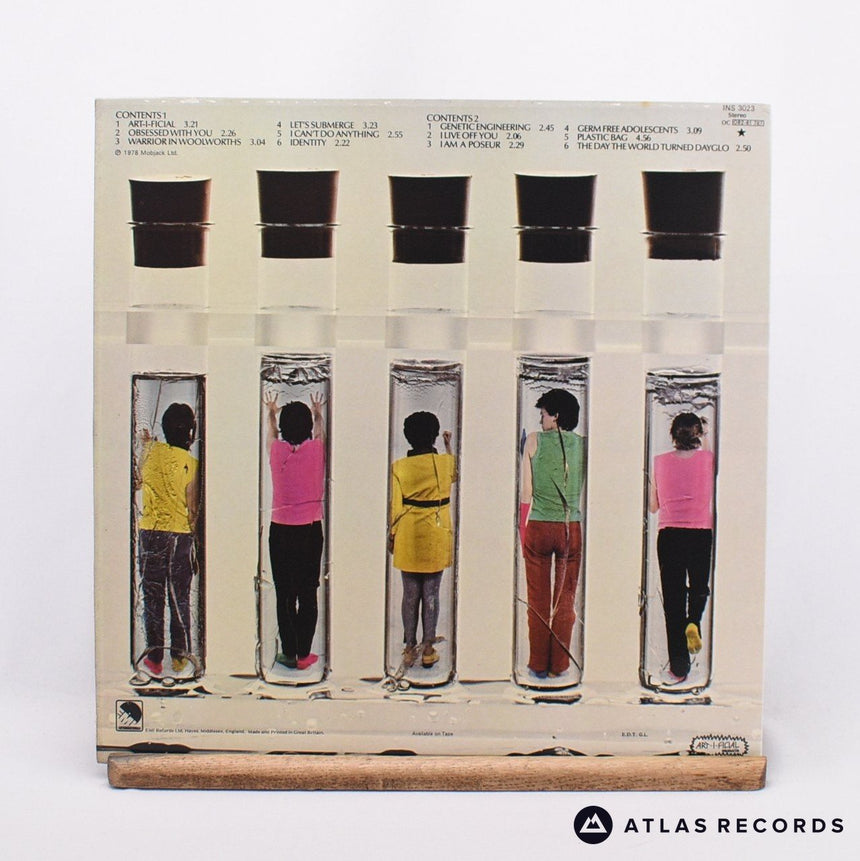 X-Ray Spex - Germfree Adolescents - A-1 B-1 LP Vinyl Record - EX/EX