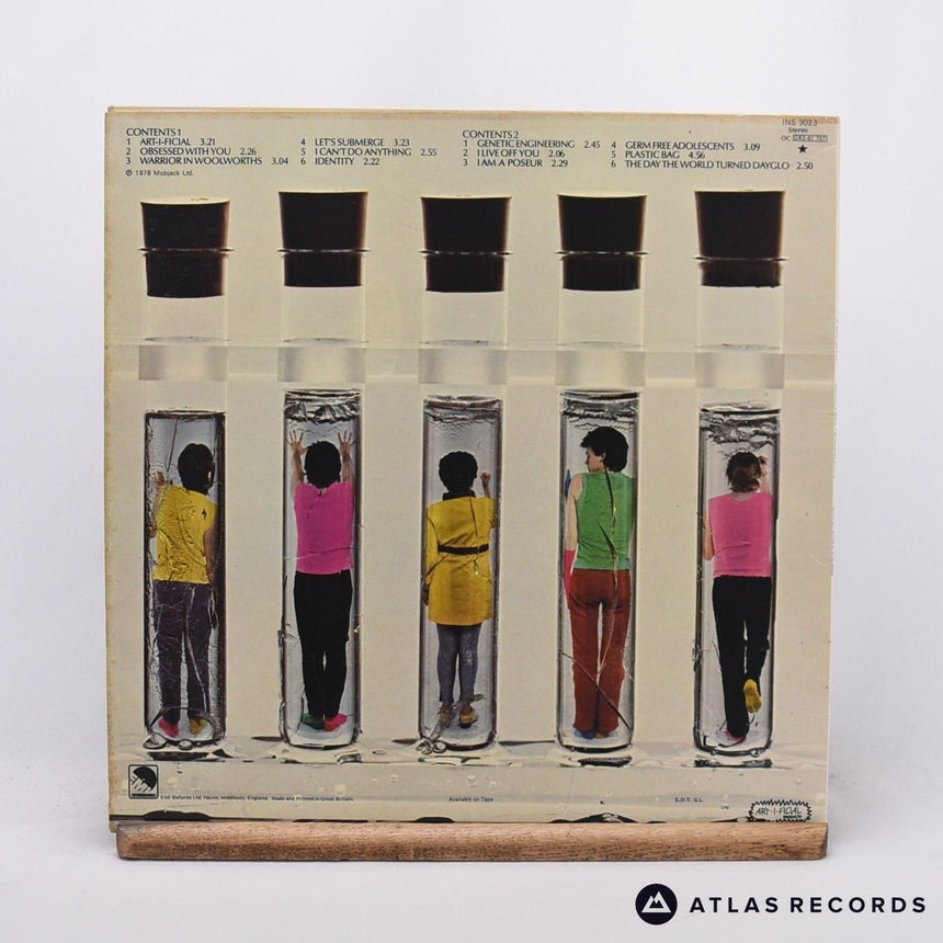 X-Ray Spex - Germfree Adolescents - A-1 B-1 LP Vinyl Record - EX/EX