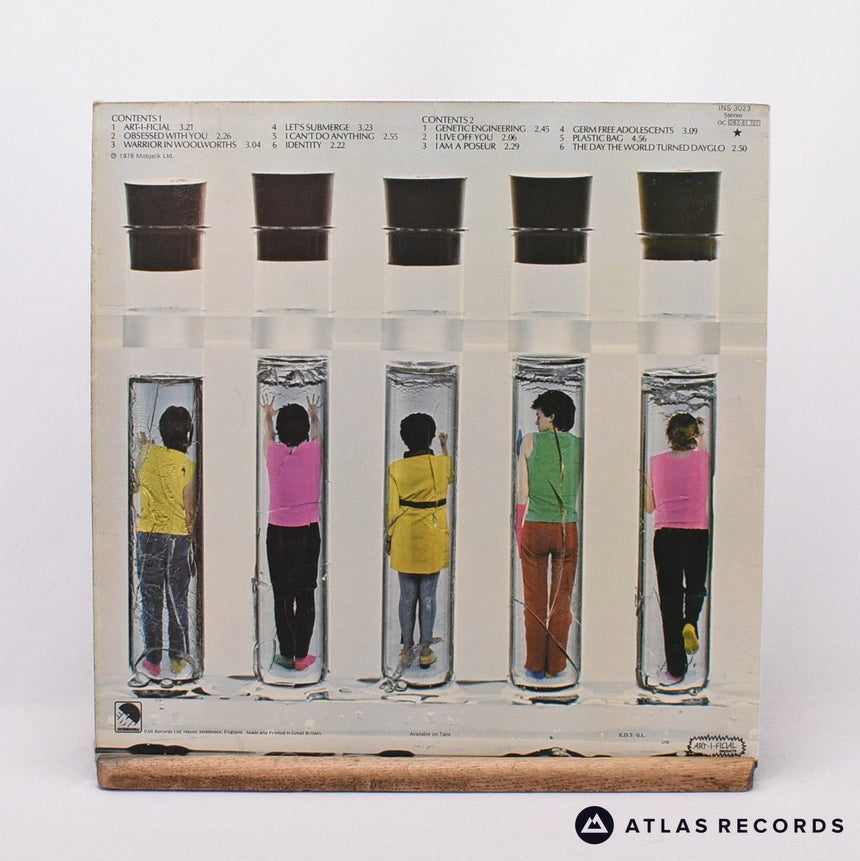 X-Ray Spex - Germfree Adolescents - A-1 B-1 LP Vinyl Record - EX/VG