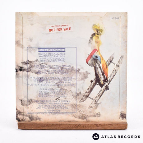 X-Ray Spex - Highly Inflammable - 7" Vinyl Record - VG+/VG+