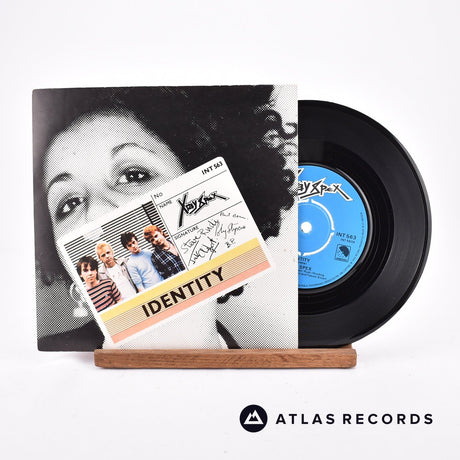 X-Ray Spex Identity 7" Vinyl Record - Front Cover & Record