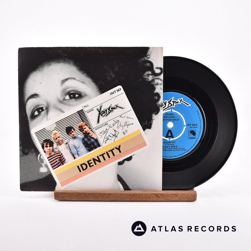 X-Ray Spex Identity 7" Vinyl Record - Front Cover & Record