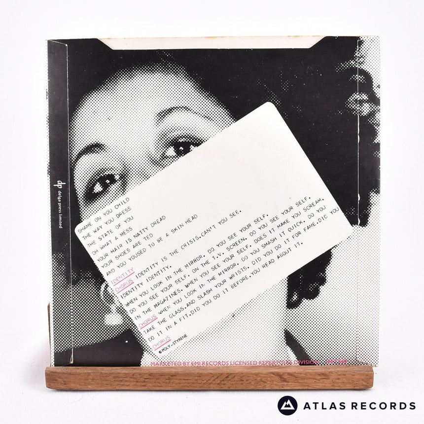 X-Ray Spex - Identity - 7" Vinyl Record - EX/EX