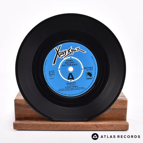 X-Ray Spex - Identity - Promo 7" Vinyl Record - VG+/EX