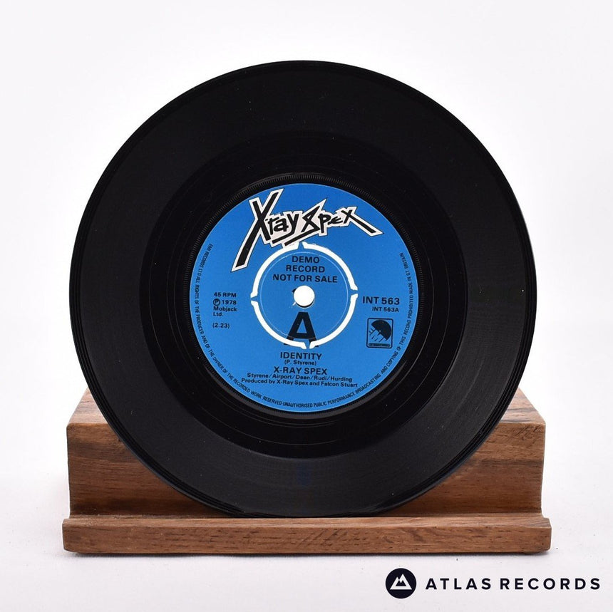 X-Ray Spex - Identity - Promo 7" Vinyl Record - EX/EX