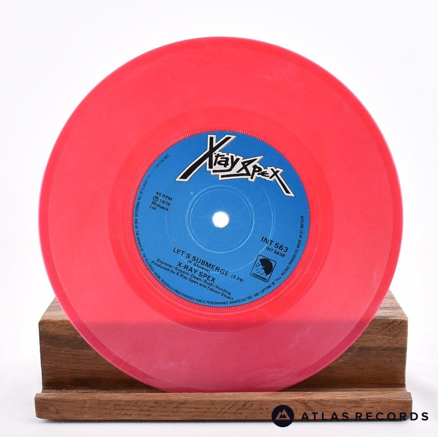 X-Ray Spex - Identity - Pink 7" Vinyl Record - VG+/EX