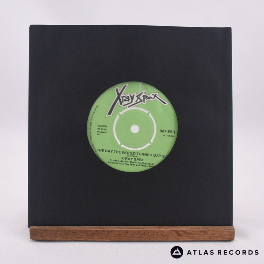 X-Ray Spex The Day The World Turned Day-glo 7" Vinyl Record - In Sleeve