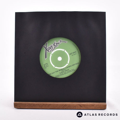 X-Ray Spex The Day The World Turned Day-glo 7" Vinyl Record - In Sleeve