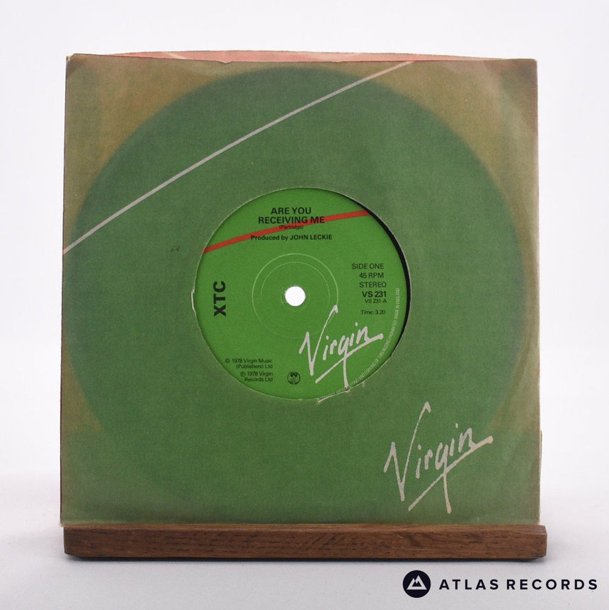 XTC Are You Receiving Me? 7" Vinyl Record - In Sleeve