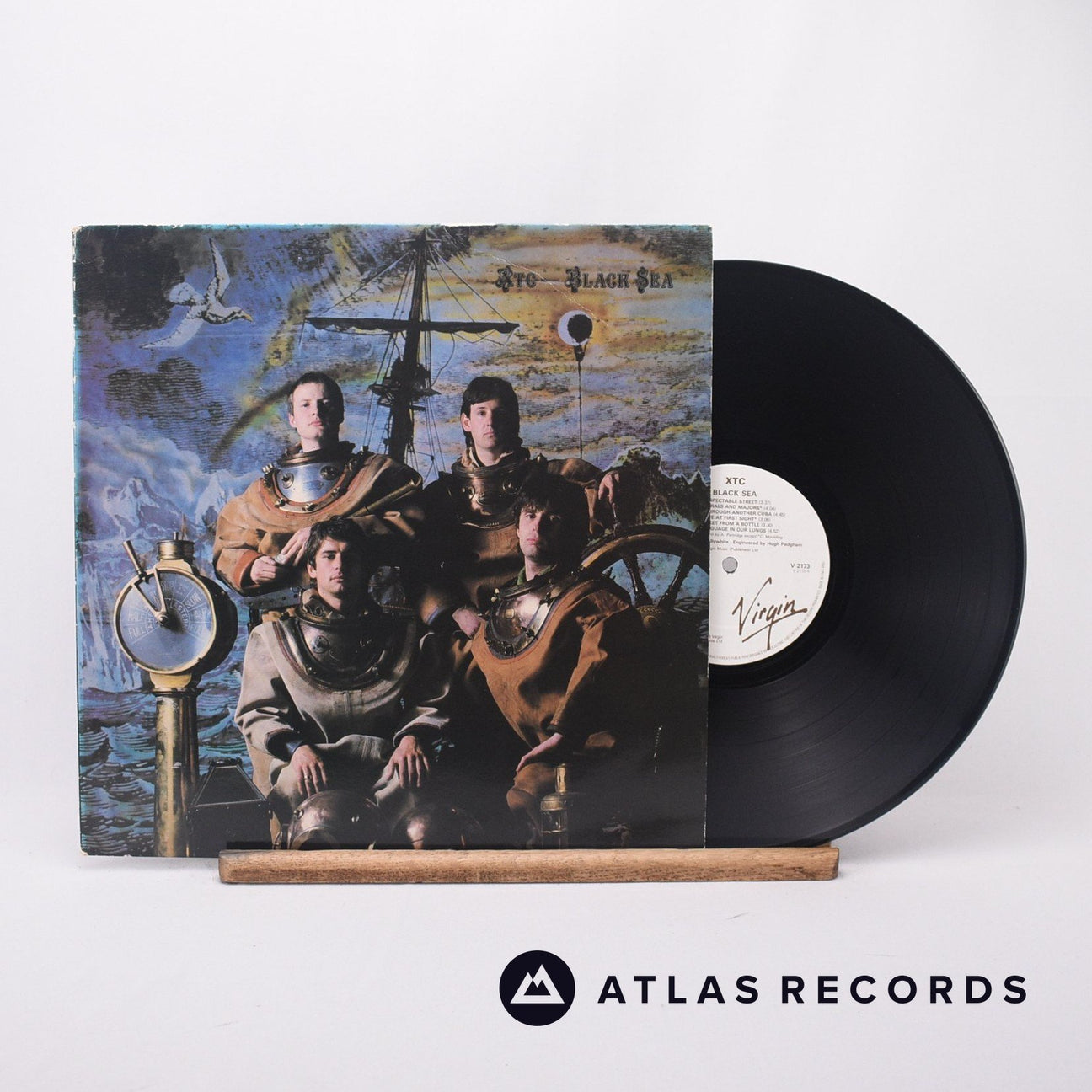 XTC Black Sea LP Vinyl Record - Front Cover & Record