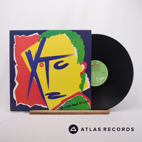 XTC Drums And Wires LP Vinyl Record - Front Cover & Record
