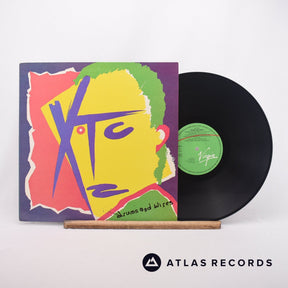 XTC Drums And Wires LP Vinyl Record - Front Cover & Record