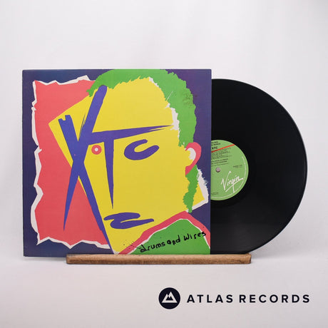 XTC Drums And Wires LP Vinyl Record - Front Cover & Record