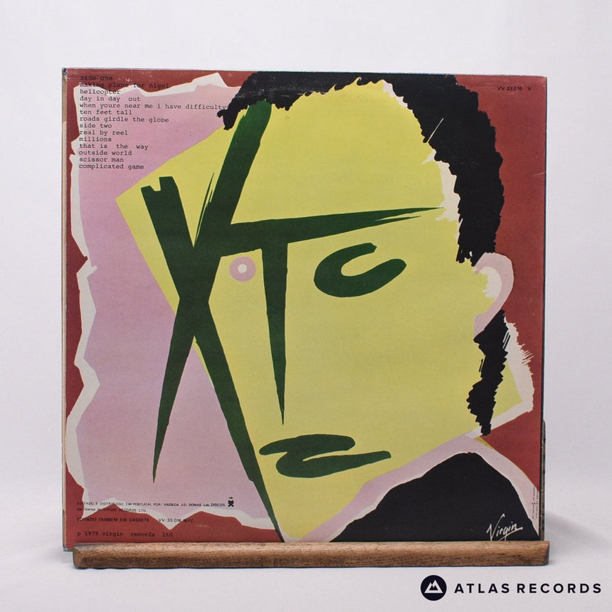 XTC - Drums And Wires - Lyric Sheet LP Vinyl Record - VG+/VG+