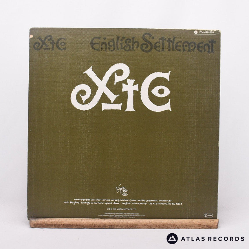 XTC - English Settlement - Textured Sleeve A-1 B-1 LP Vinyl Record - VG+/VG+