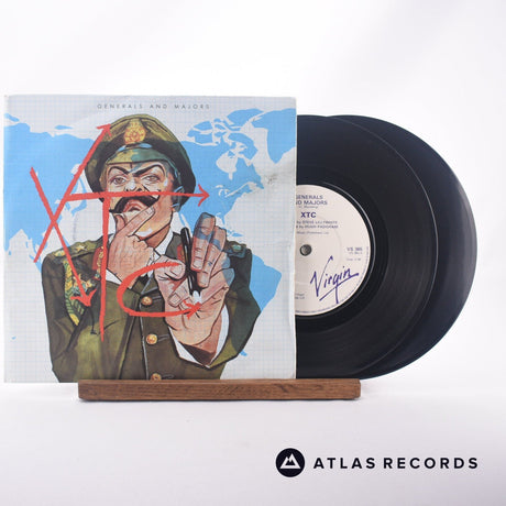 XTC Generals And Majors 2 x 7" Vinyl Record - Front Cover & Record