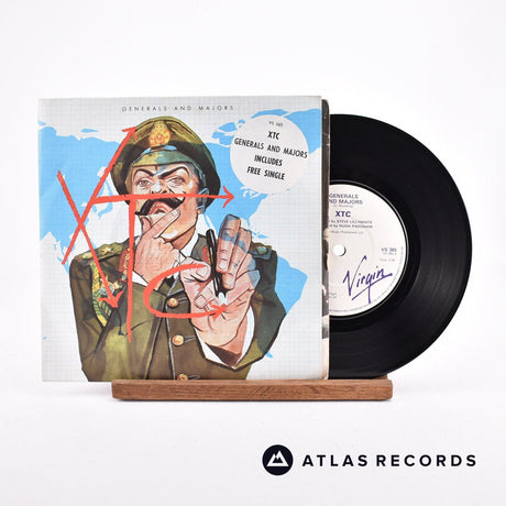 XTC Generals And Majors 2 x 7" Vinyl Record - Front Cover & Record