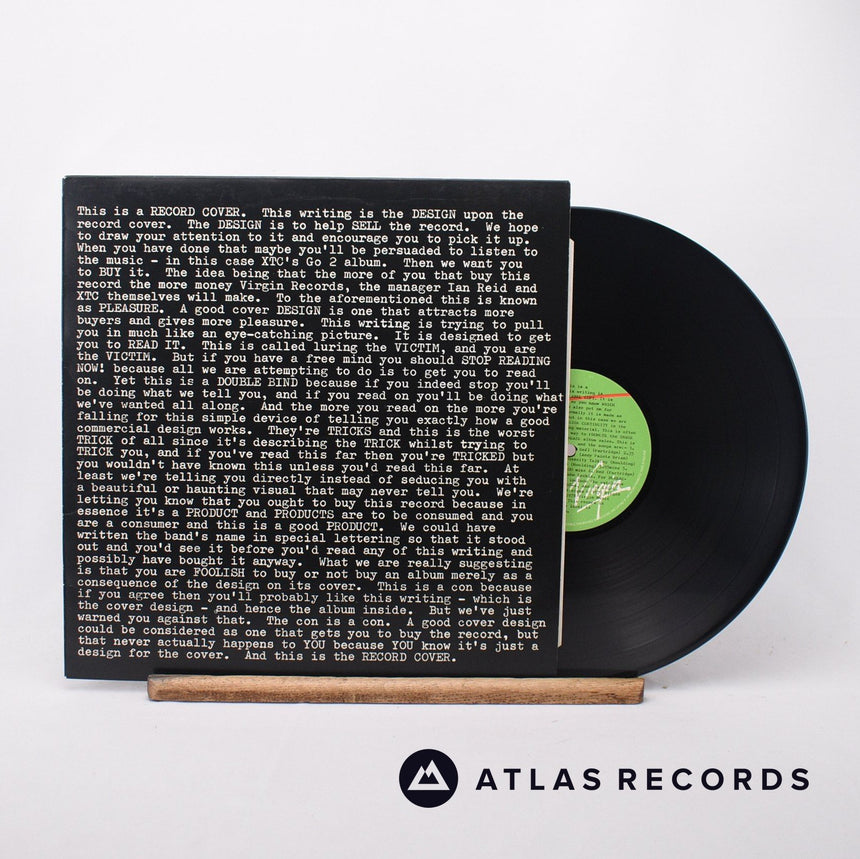 XTC Go 2 LP Vinyl Record - Front Cover & Record