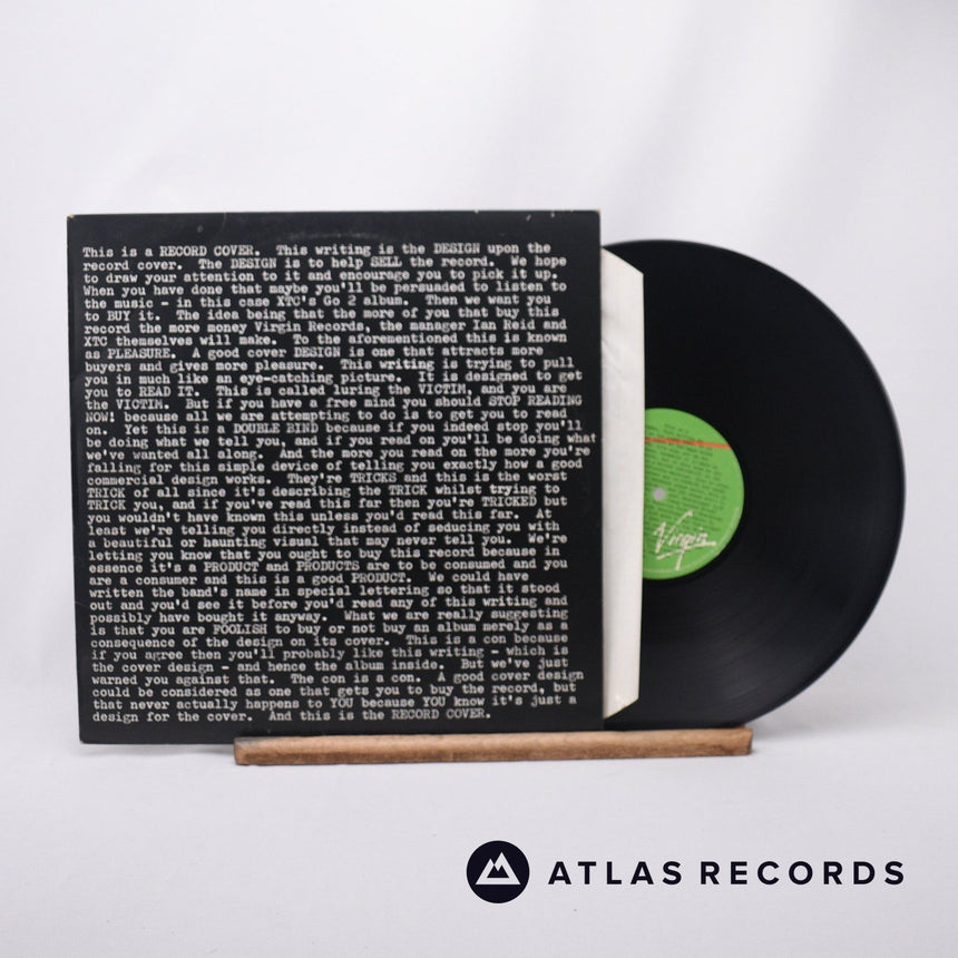 XTC Go 2 LP Vinyl Record - Front Cover & Record
