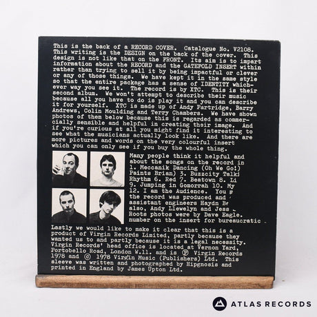 XTC - Go 2 - Insert A3 B3 LP Vinyl Record - VG+/EX