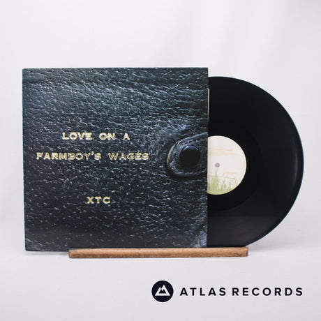 XTC Love On A Farmboy's Wages 12" Vinyl Record - Front Cover & Record