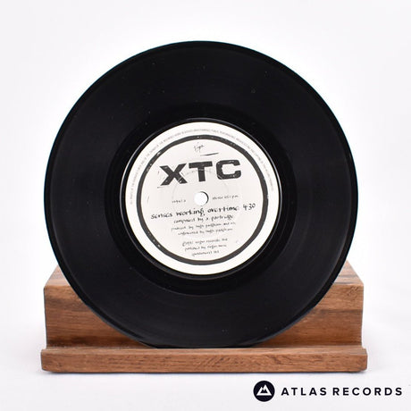 XTC - Senses Working Overtime - 7" EP Vinyl Record - EX/EX