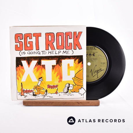 XTC Sgt. Rock 7" Vinyl Record - Front Cover & Record