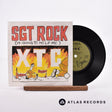 XTC Sgt. Rock 7" Vinyl Record - Front Cover & Record