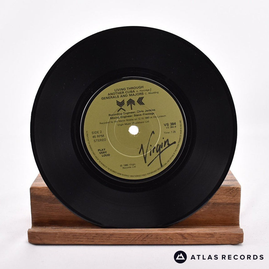 XTC - Sgt. Rock - 7" Vinyl Record - EX/EX