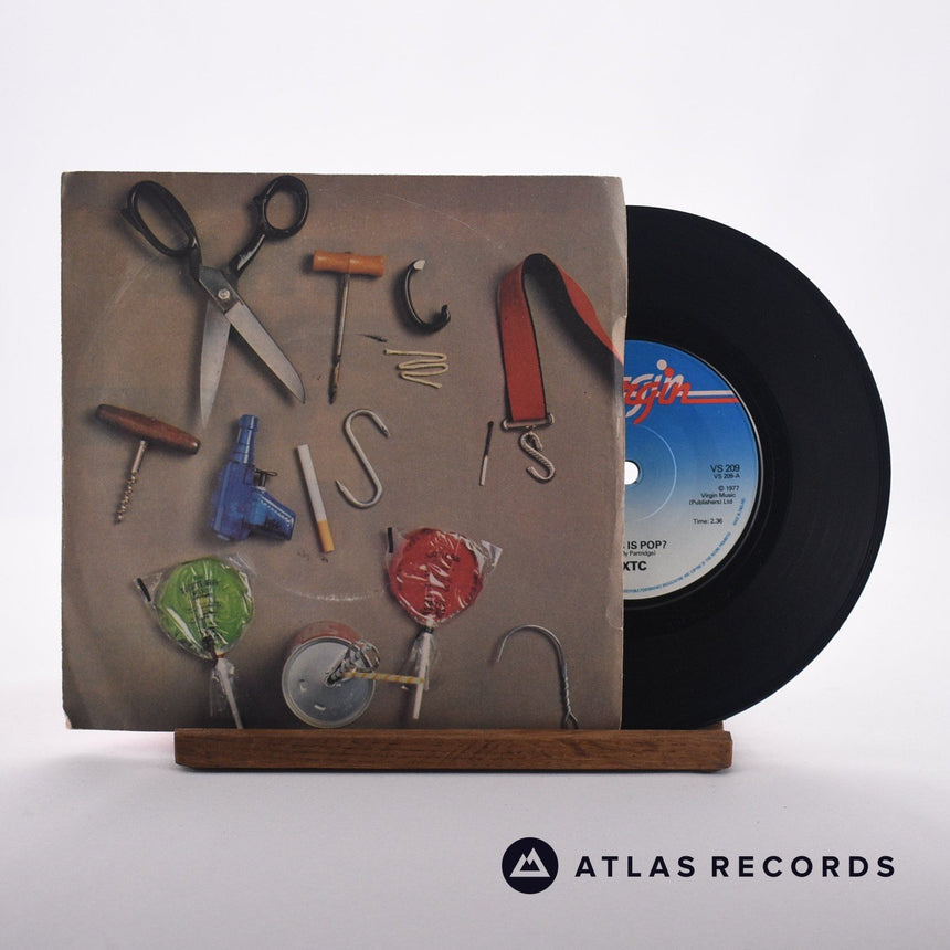 XTC This Is Pop? 7" Vinyl Record - Front Cover & Record