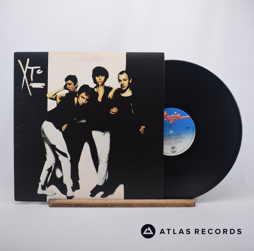 XTC White Music LP Vinyl Record - Front Cover & Record