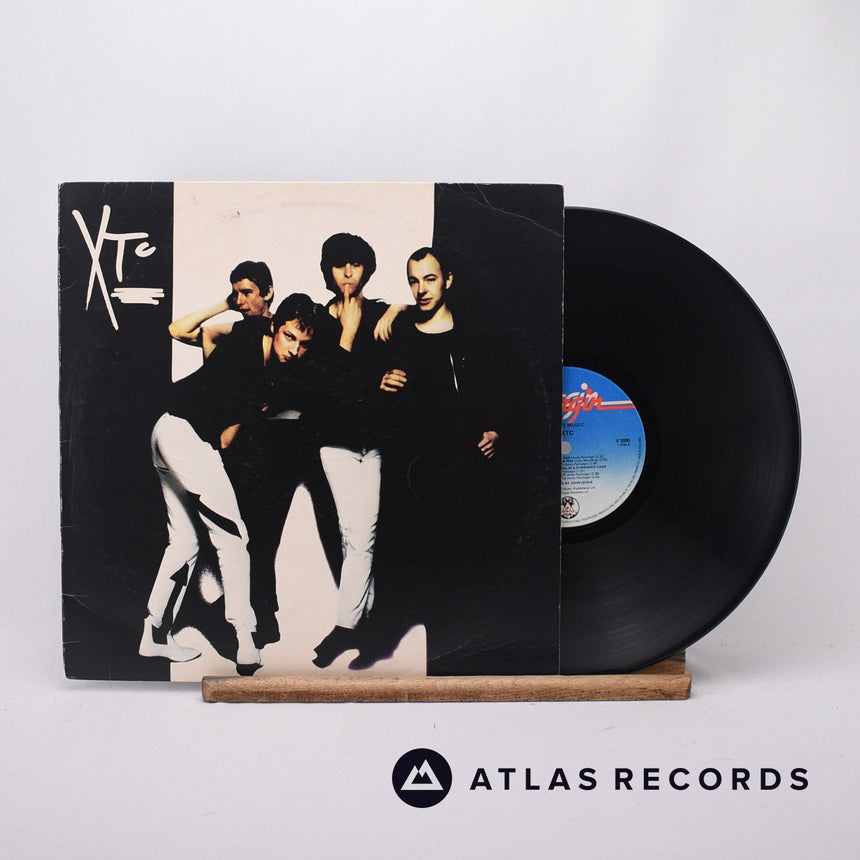 XTC White Music LP Vinyl Record - Front Cover & Record