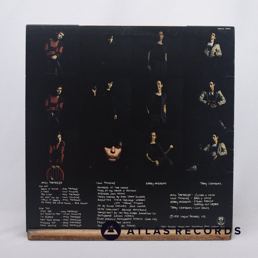 XTC - White Music - First Uk Press A-2 B-2 LP Vinyl Record - EX/NM