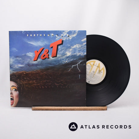 Y & T Earthshaker LP Vinyl Record - Front Cover & Record