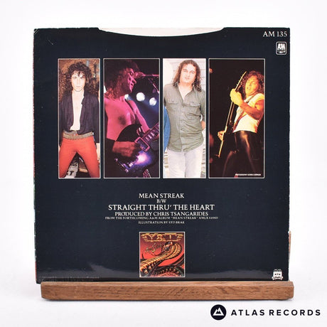 Y & T - Mean Streak - 7" Vinyl Record - VG+/VG+